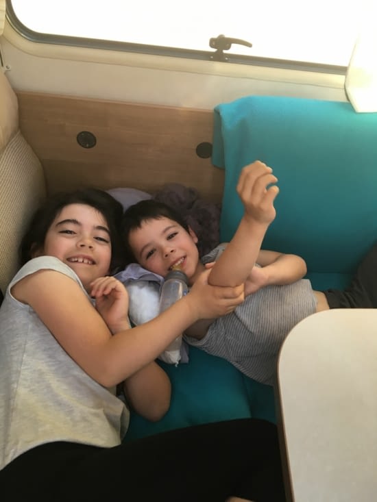 Zoé et Louen très complices