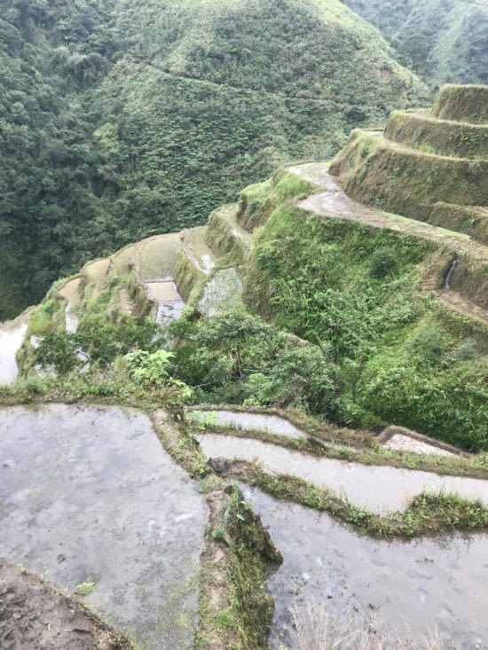 À flan de rizière, vaut mieux pas avoir le vertige ! Petite pensée pour toi phanosh!