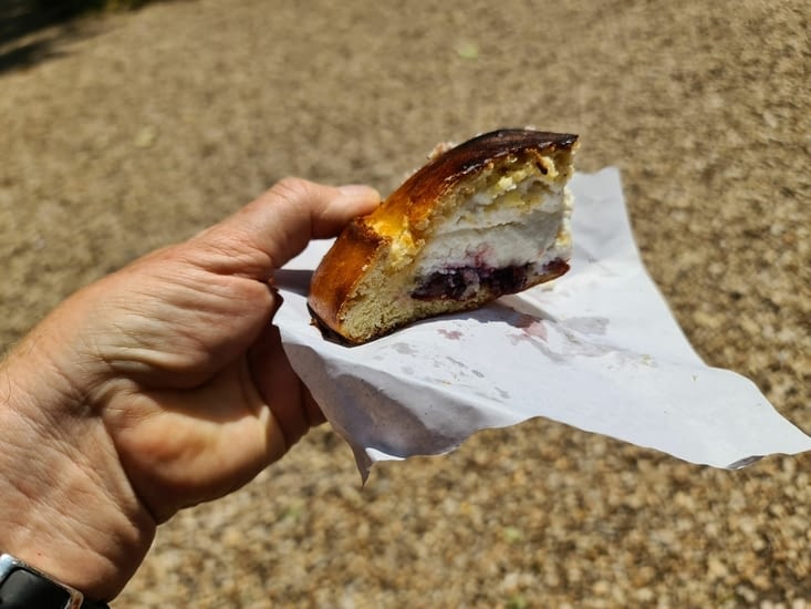 Tarte riccota cerise