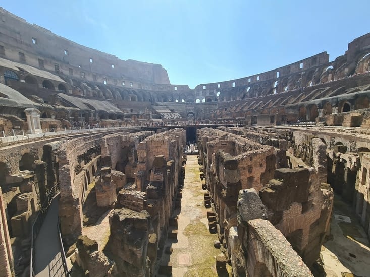 Les souterrains du Colisee