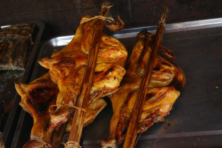 brochettes de poulet