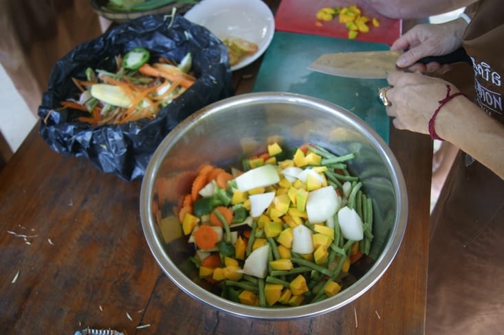 préparation du repas