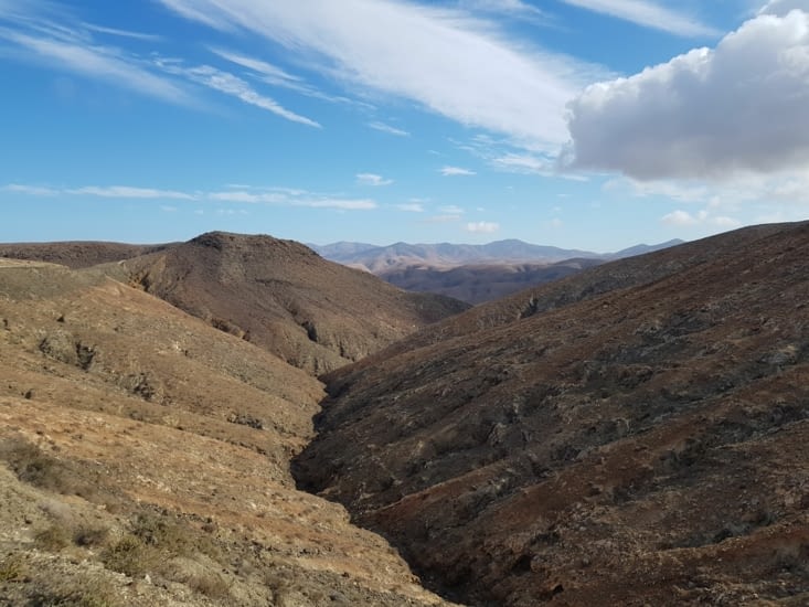 Sur la route de Pajara