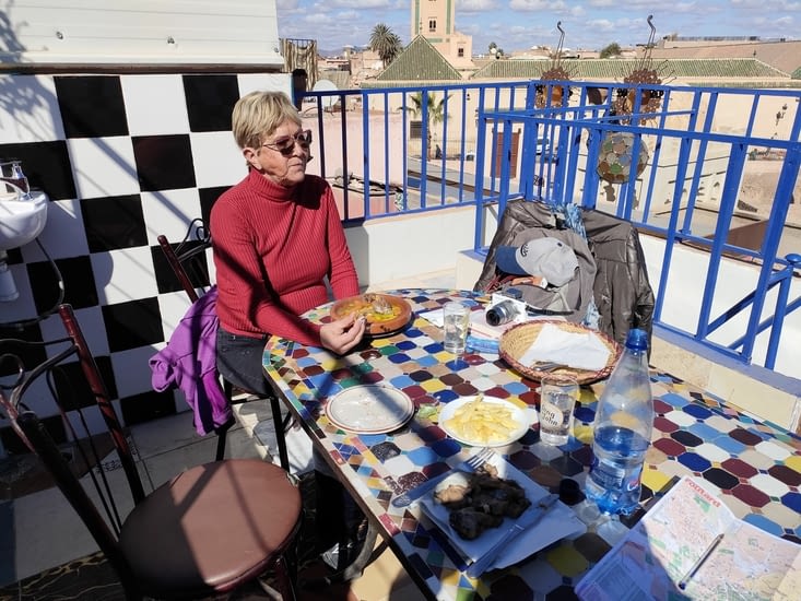 Terrasse du restaurant