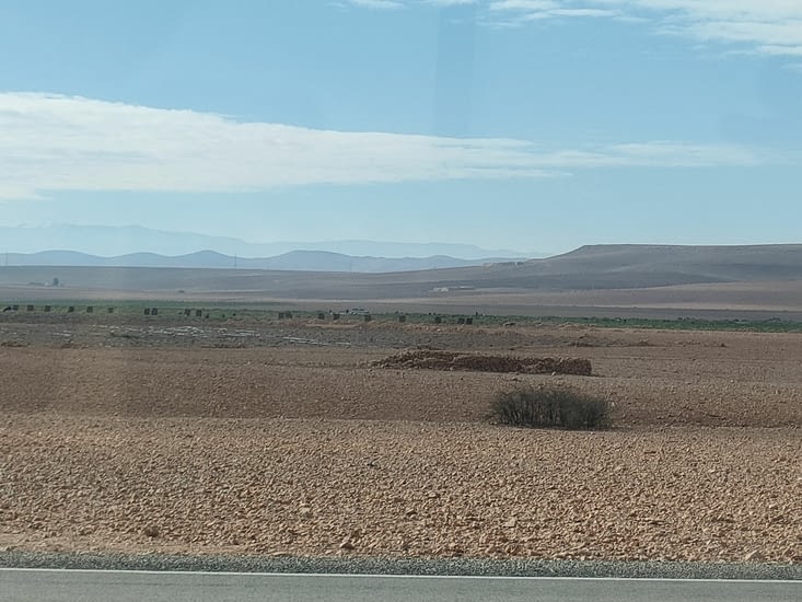 Route de Marrakech à Essaouira