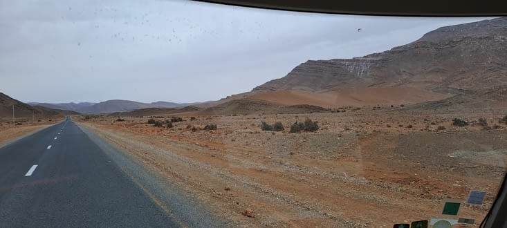 Paysages le long de la route