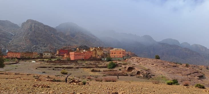 Paysages le long de la route