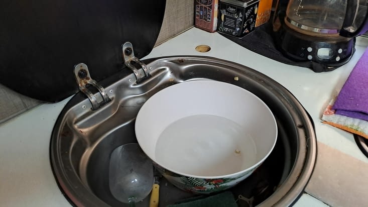 Réparation du robinet de la cuisine