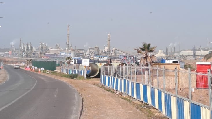 Safi: ville industrielle, production de phosphate