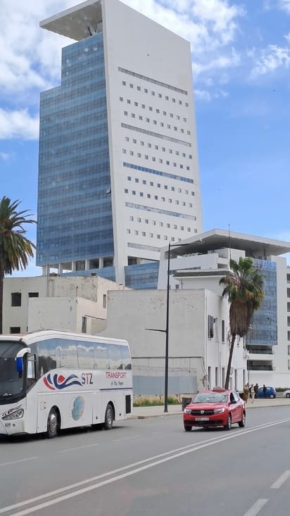 .Immeuble bord de mer de Casablanca