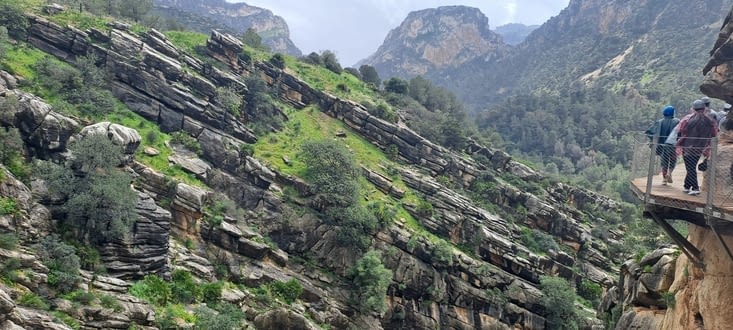 Le décors est splendide