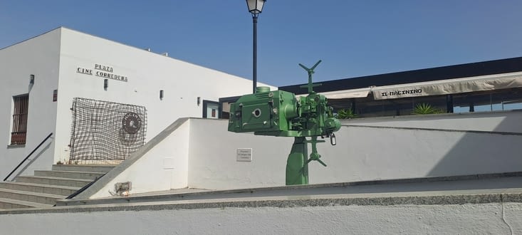 Un ancien projecteur de films