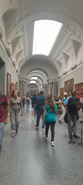 Intérieur du musée du Prado