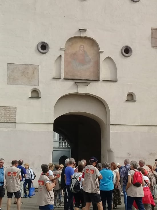 La porte de l'Aurore a Vilnius