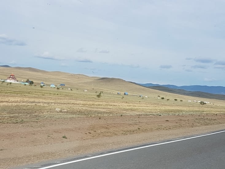 Arrivée au bivouac du soir