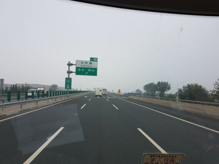 Les autoroutes Chinoises sont d'excellente qualité