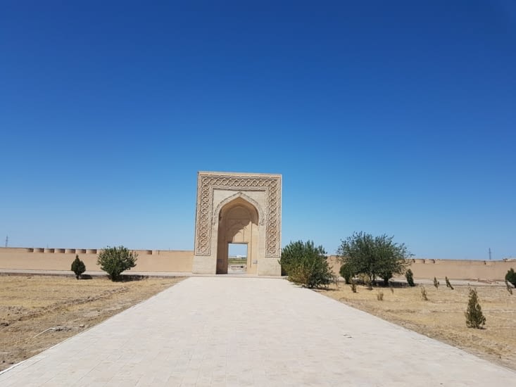 Halte des caravaniers de la route de la soie