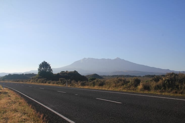 Start of the Tongariro Northern Circuit