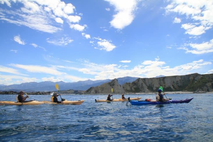 Kayak excursion: Best view of the shore
