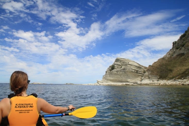 Kayak excursion: best view of the shore