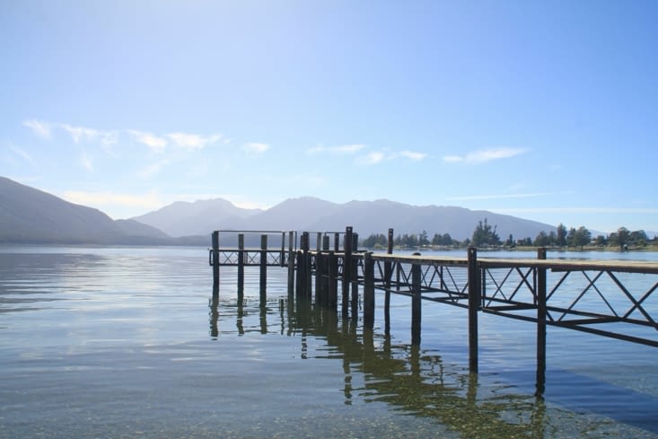 Lake view on Te Anau