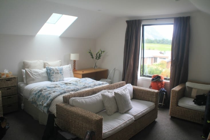 A cosy place to make the change from the campsites