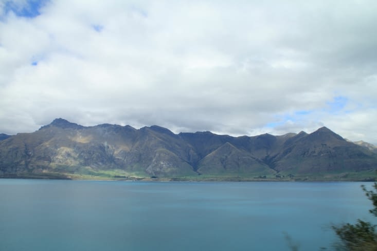 Queenstone on the Wakatipu lake