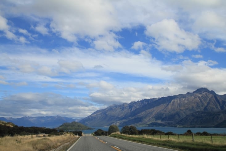 Queenstone on the Wakatipu lake