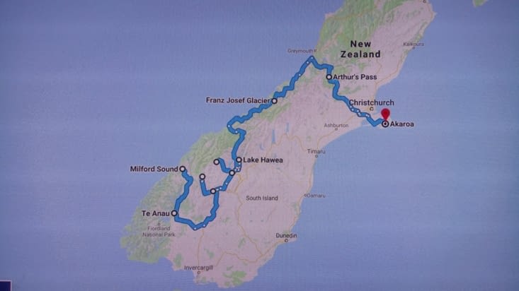 Real travel itinerary: 2000k!