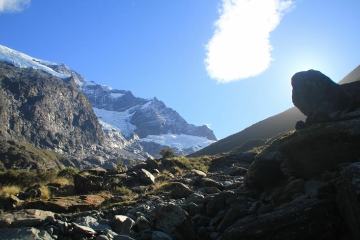 Rob Roy Glacier on sight
