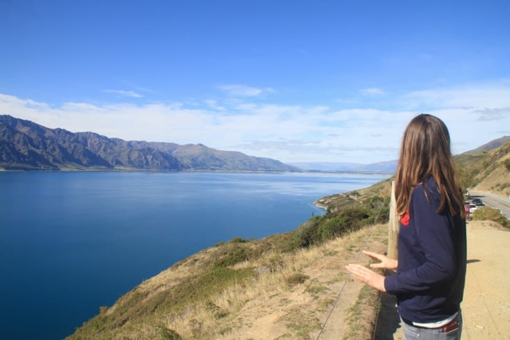 On the lake Hawea