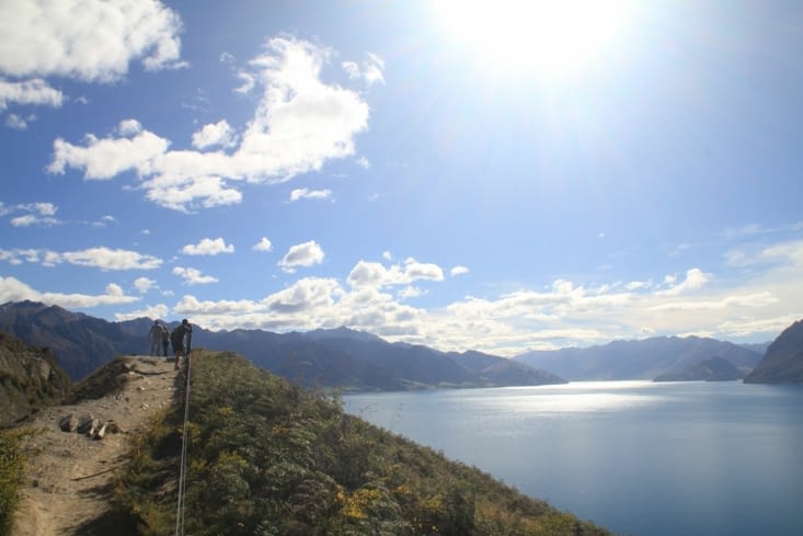 On the lake Hawea