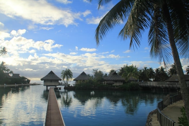 Bungalow on the Intercontinental hotel