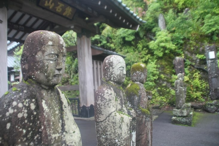 Statues, guardians of the many temples and sanctuaries