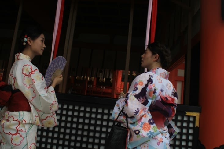 Tradition of Japan: Yukatas clothes