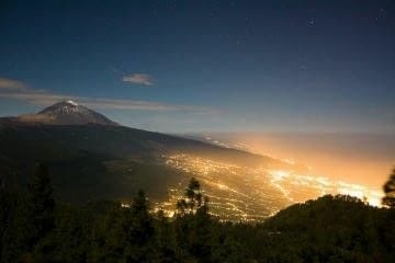 Teide by night