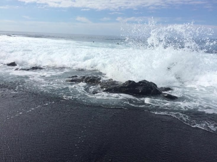 L'océan..plage de puerto..