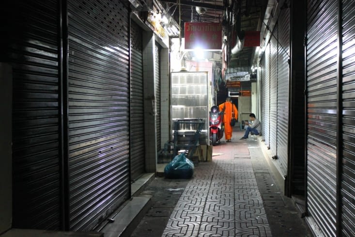 Un moine a Chinatown