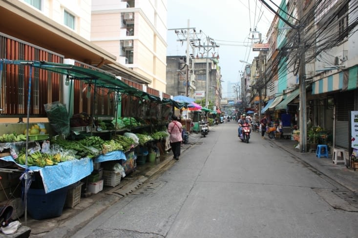 Les petits marchés dans les ruelles perdues de Siam Square