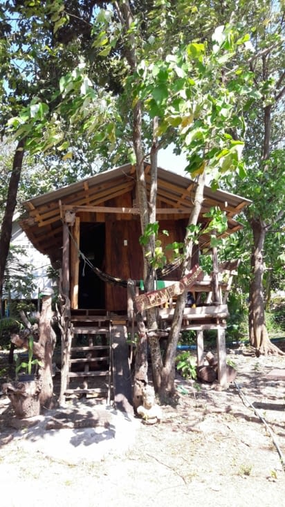 Notre petite cabane à l'adorable Sirianda bungalows