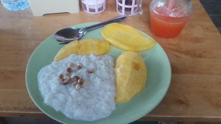 Mango and sticky rice <3