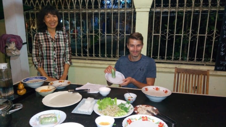 Atelier rouleaux de printemps avec Mony