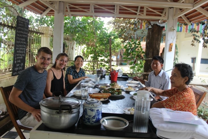 Dégustation des plats