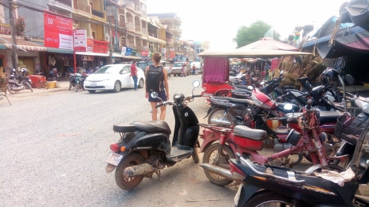 parking pour scooters du marché