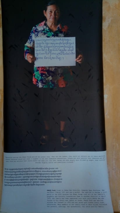 Un des nombreux témoignages glaçants de la barbarie khmer rouge