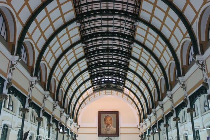 La poste, dessinée par Gustave Eiffel