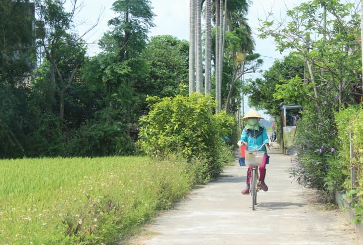 Journée vélo dans les rizières