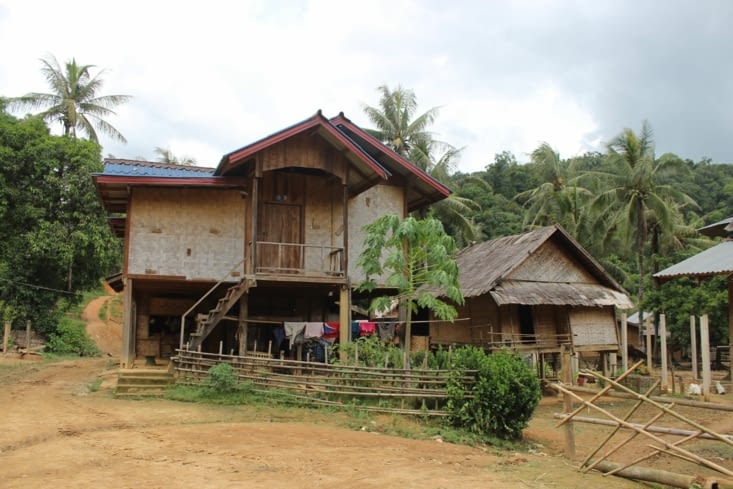 Petit village de Houay Sen