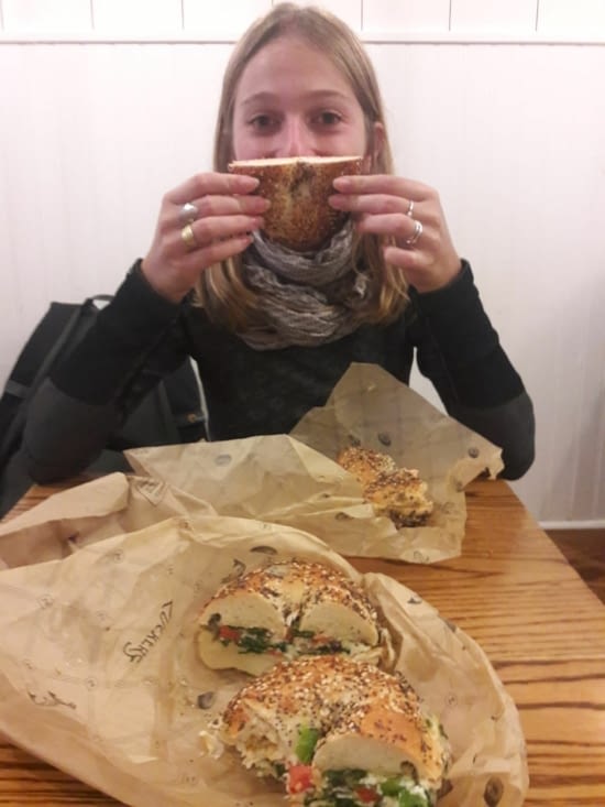 Bagel de lendemain de cuite