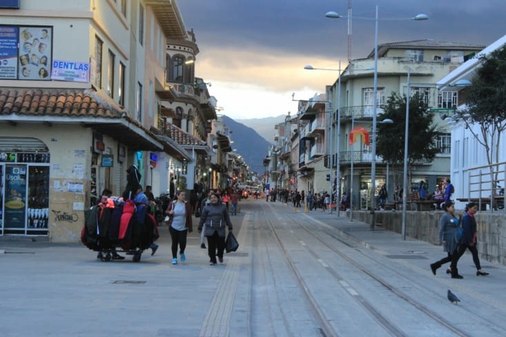 Cuenca en fin de journee